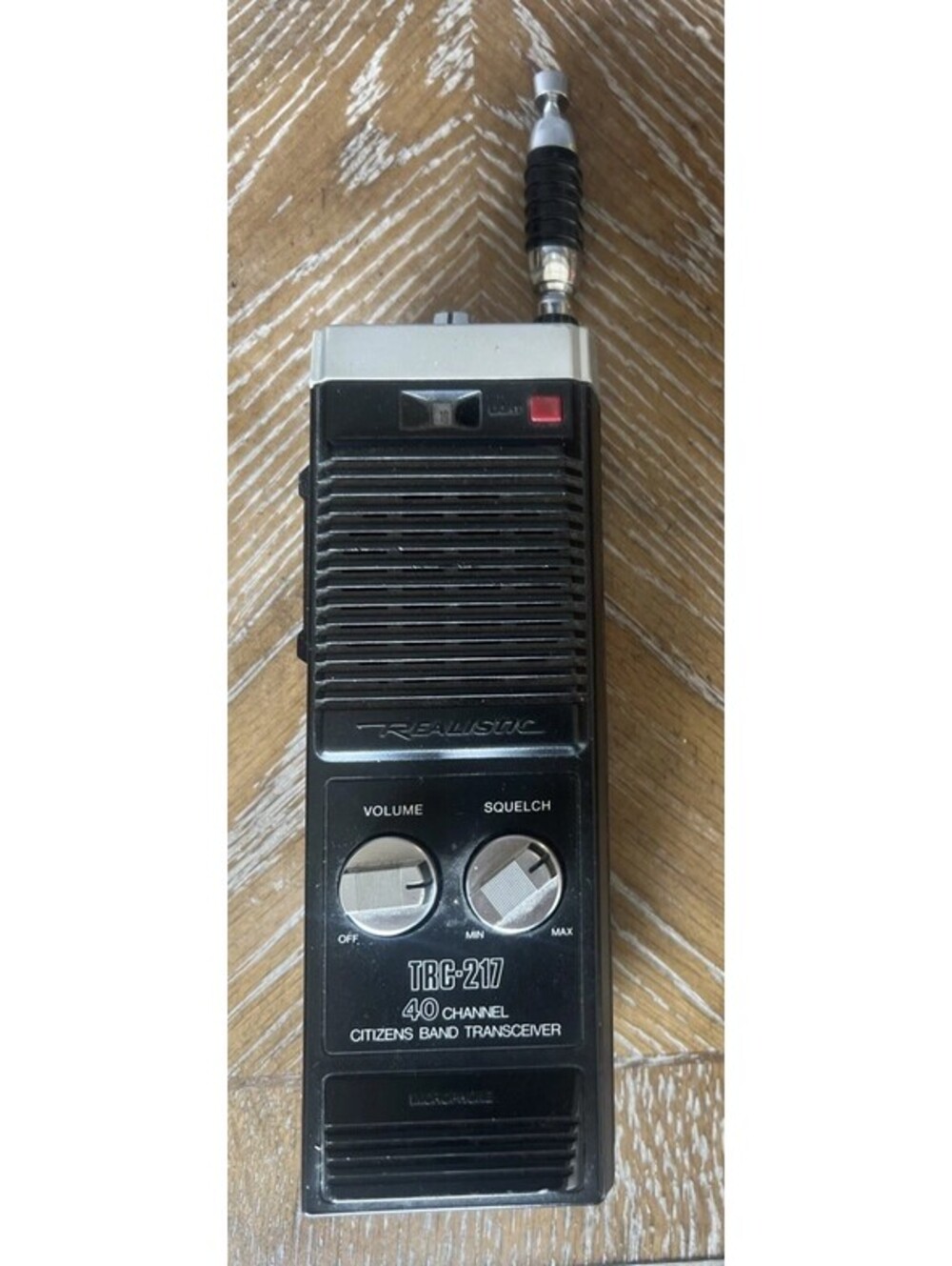 Realistic TRC-217 Walkie Talkie CB Transceiver Radio - Stranger Things - Works!